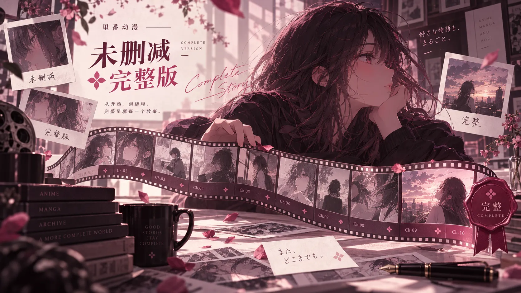 秋庭夜话动漫内容主题图